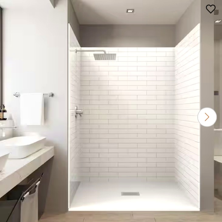 Finish Example CASTICO shower